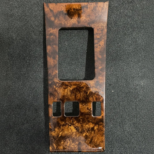 Mercedes-Benz W124 Burl Wood Shifter Console Trim