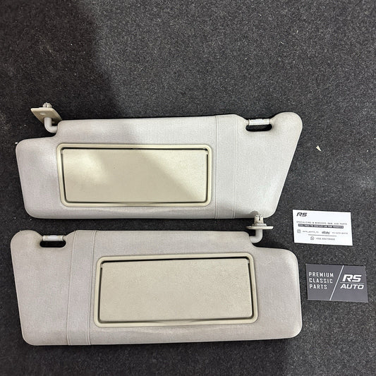 Genuine Mercedes - Benz Sun Visor Set (Beige/Tan) - W210 E - Class / W202 C - Class - RS Auto Parts