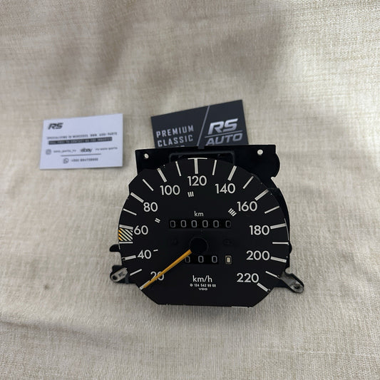 Mercedes - Benz W124 Diesel Speedometer (220 km/h) - K=875 - Genuine VDO - RS Auto Parts