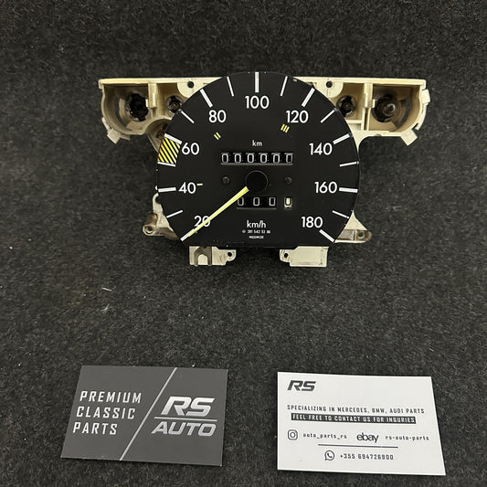 Mercedes - Benz W201 190E Speedometer - 180 KM/H - K=780 - Refurbished OEM - RS Auto Parts