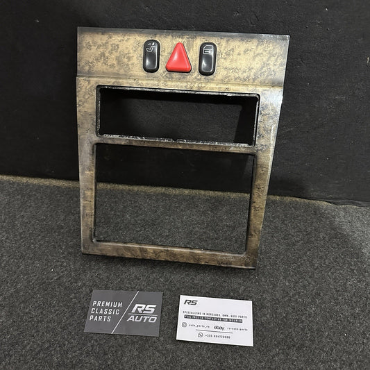 Mercedes - Benz W210 E - Class Center Console Trim - Birdseye Maple (Double DIN / Navigation) - RS Auto Parts