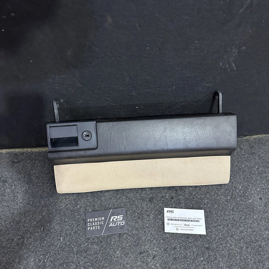 Mercedes - Benz W124 E - Class Complete Glovebox Lid & Lock - Cream - Beige - RS Auto Parts