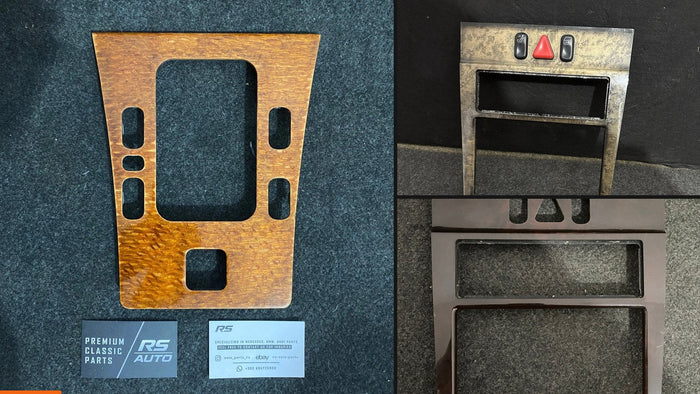 Mercedes W210 Wood Trim: Burl Walnut, Bird's Eye Maple Or Classic