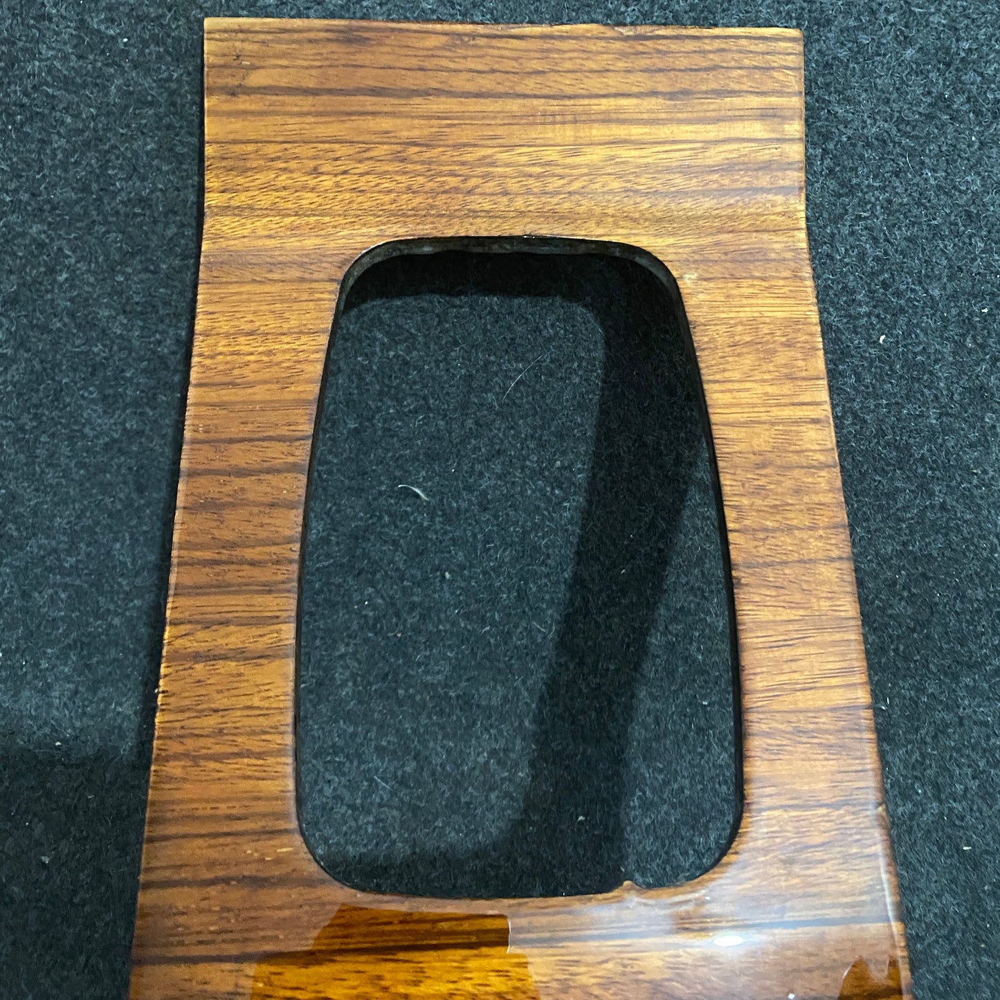 Mercedes-Benz E-Class W124 Zebrano Shifter Trim Pre-Facelift