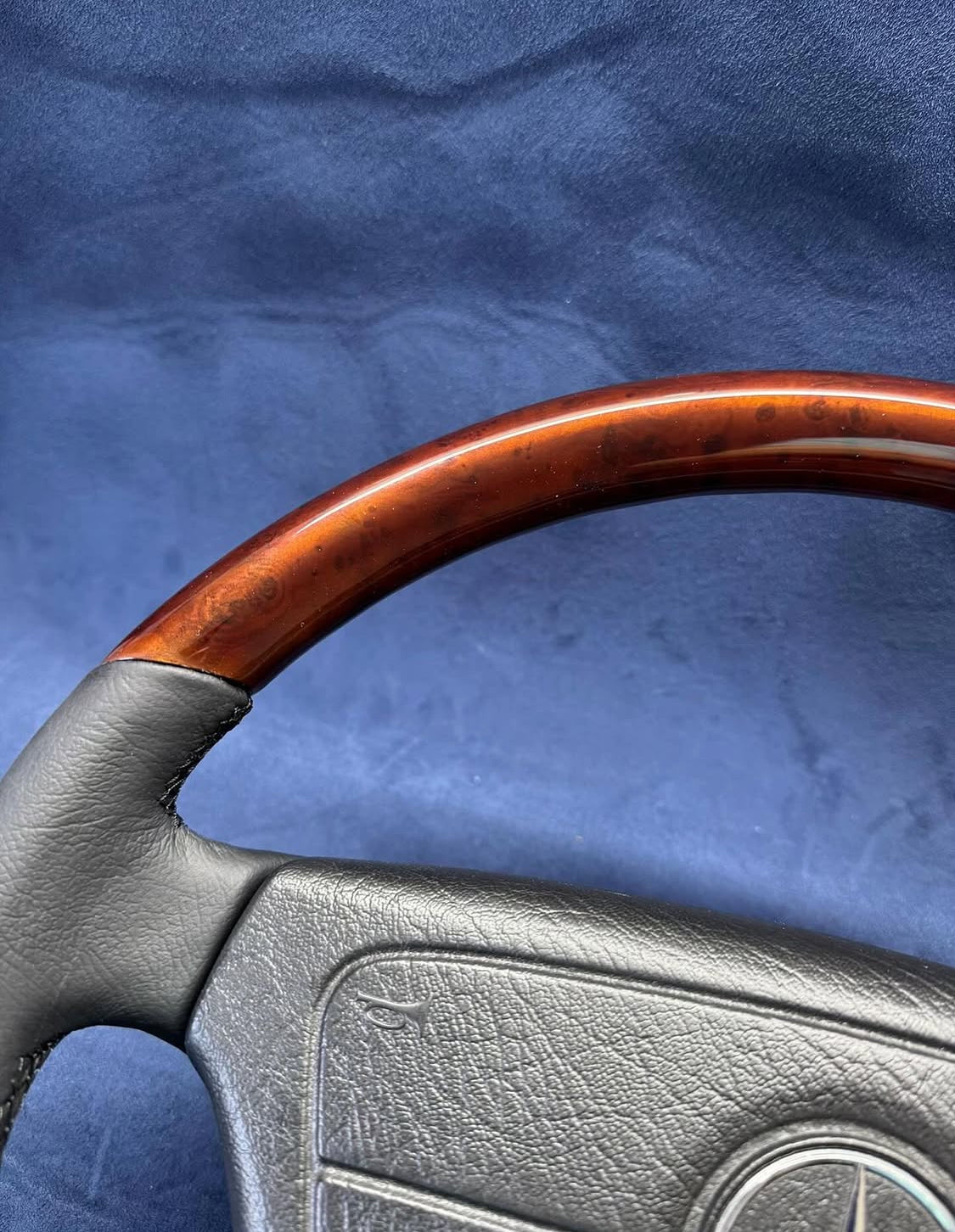 Mercedes Benz Steering Wheel Burl Wood