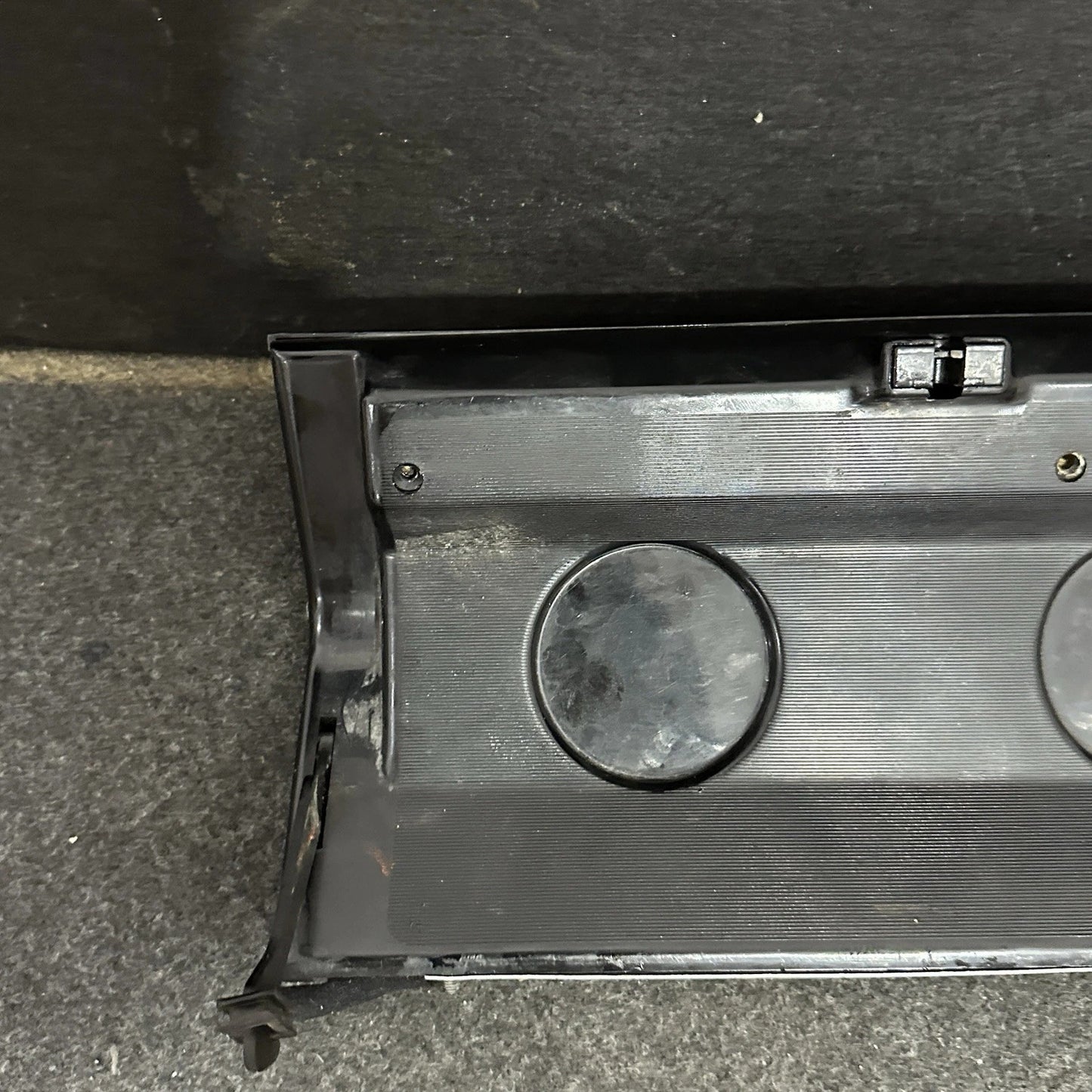 Mercedes - Benz 190E W201 Glovebox Lid & Lock Assembly - Black - RS Auto Parts