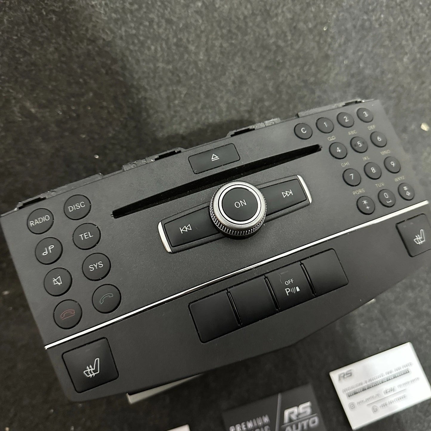 Mercedes-Benz W204 C-Class NTG 4.0 Navigation Radio Stereo Head Unit, Part A2049069801.