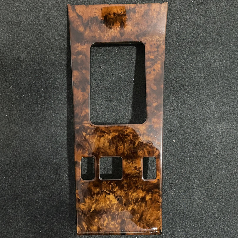 Mercedes-Benz W124 Burl Wood Shifter Console Trim
