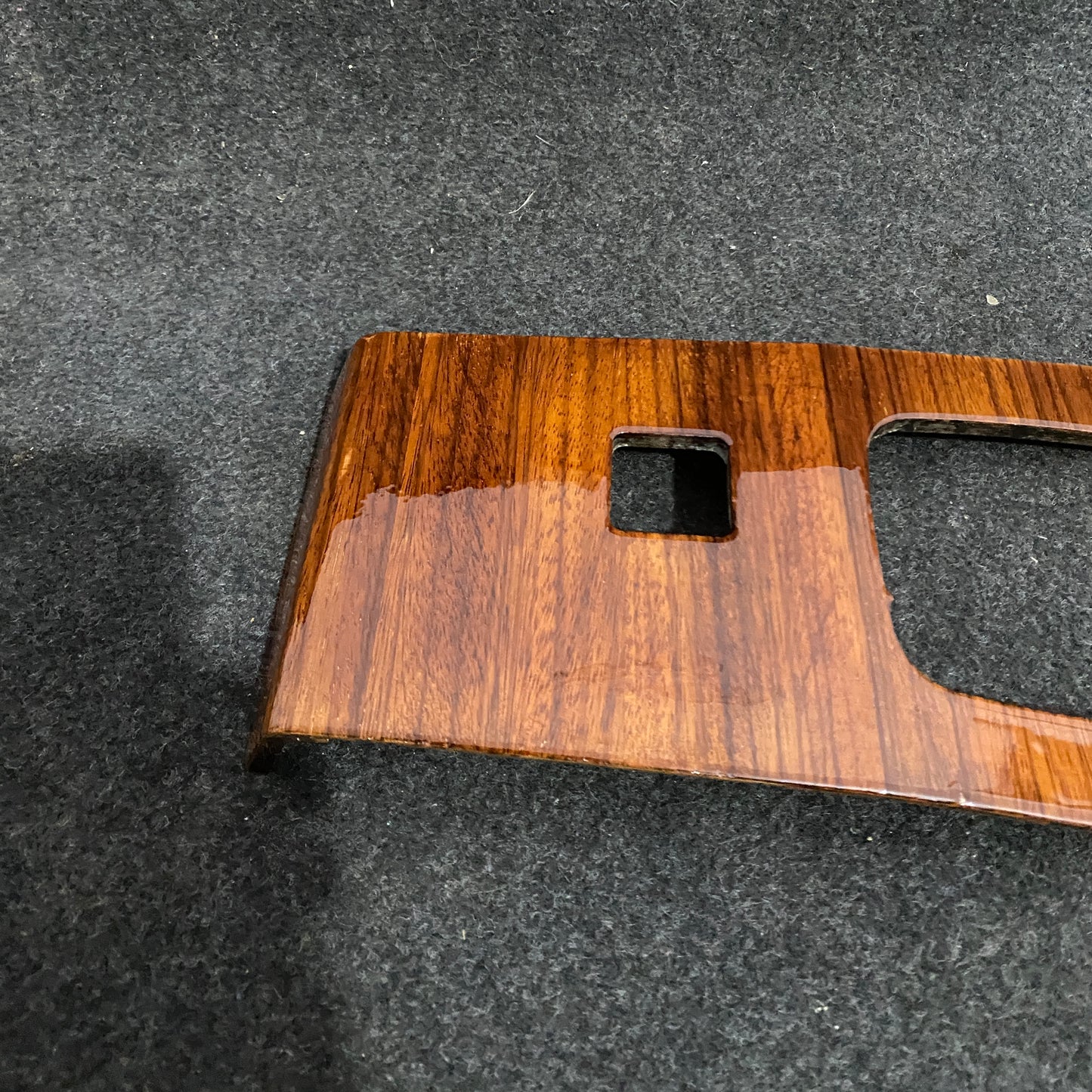 Mercedes-Benz E-Class W124 Zebrano Shifter Trim Pre-Facelift