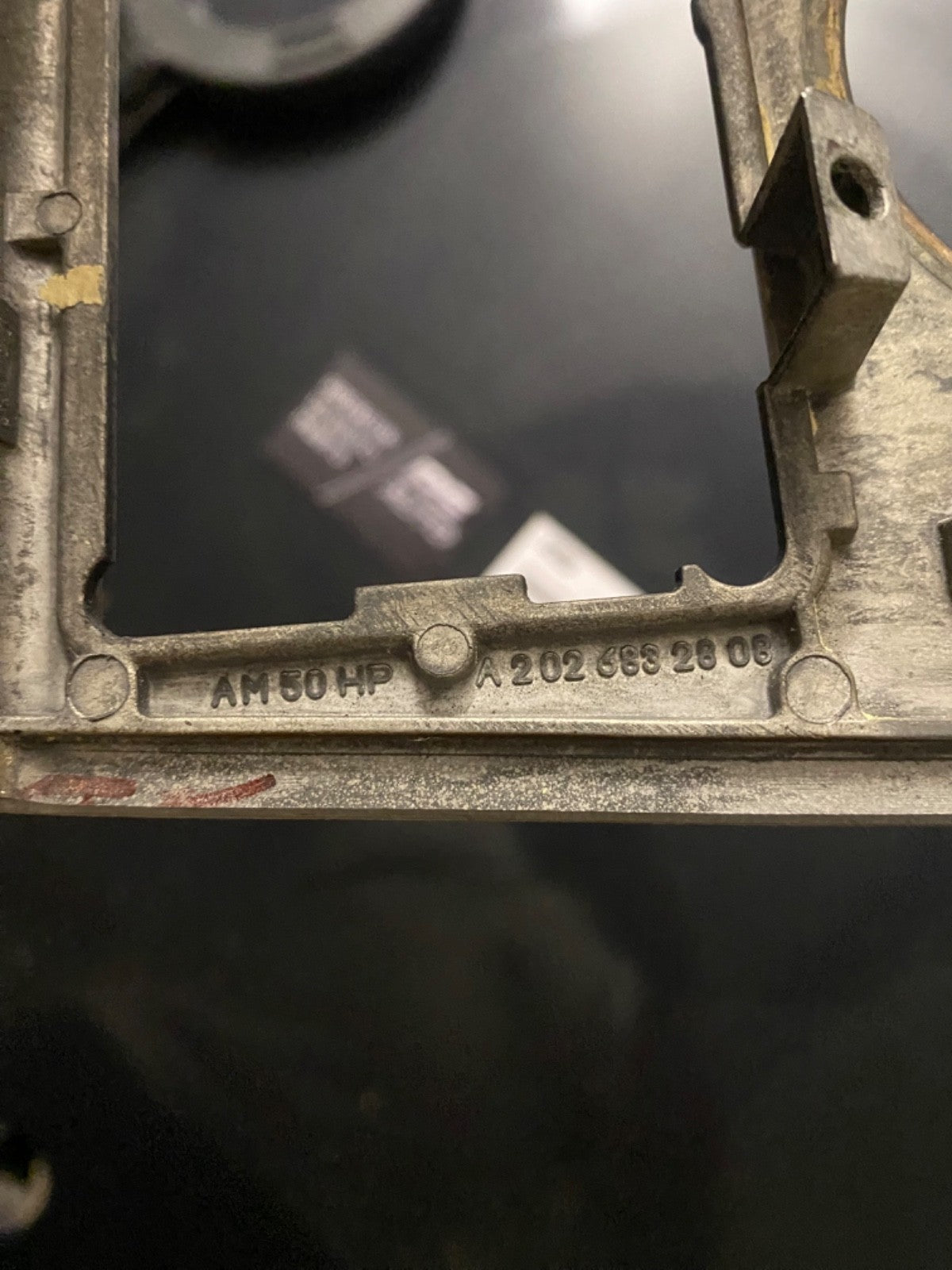 Mercedes C Class W202 Control Switch Trim Burl Wood OEM 2026832808