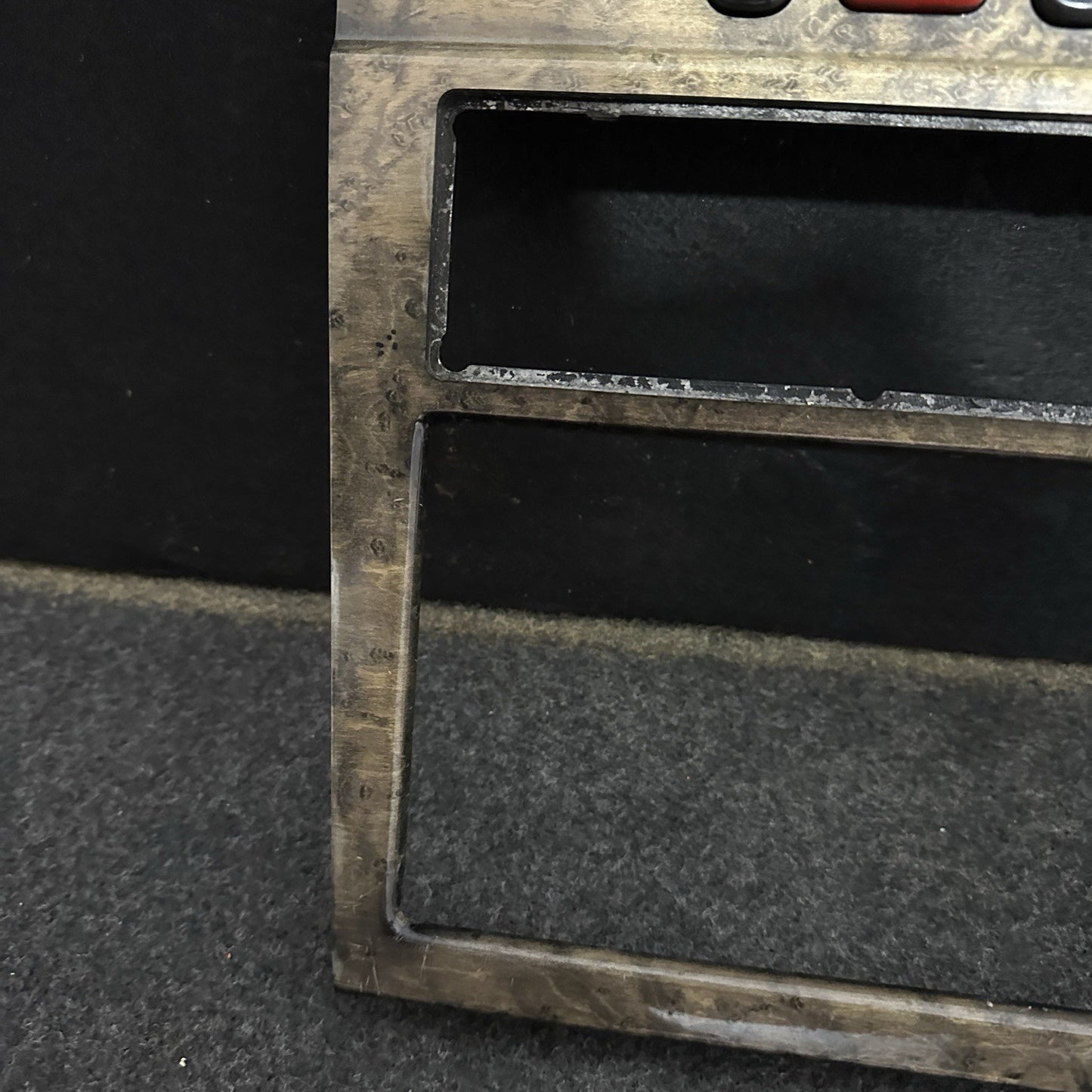 Mercedes E Class W210 E55 Center Console 2Din Wood Trim Navigation 2106802136 OE