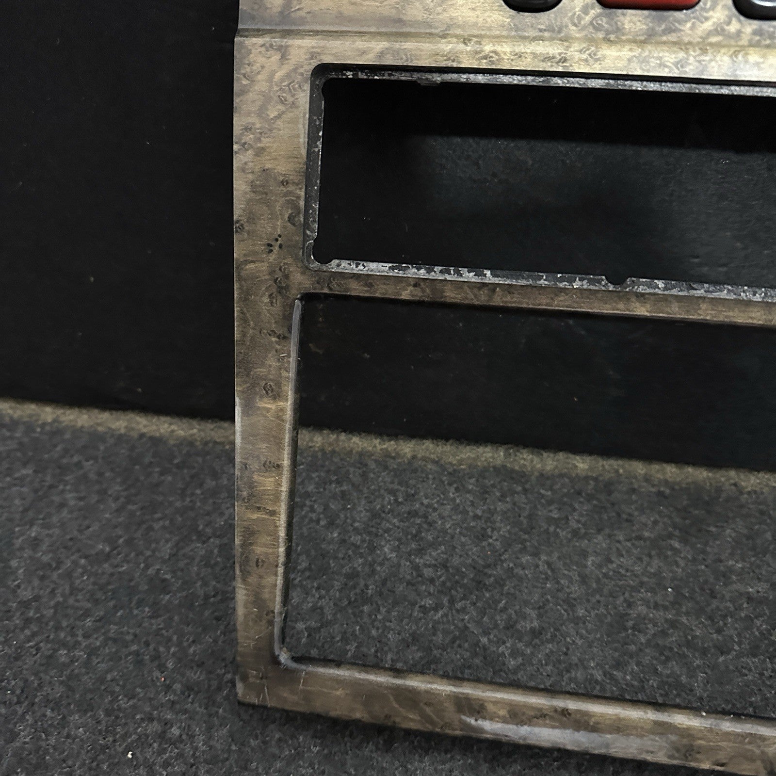 Mercedes E Class W210 E55 Center Console 2Din Wood Trim Navigation 2106802136 OE