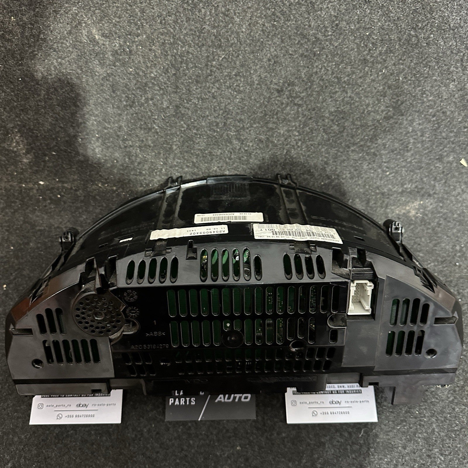 Mercedes Benz C-Class W204 C220 CDI Speedometer Instrument Cluster 2049003402