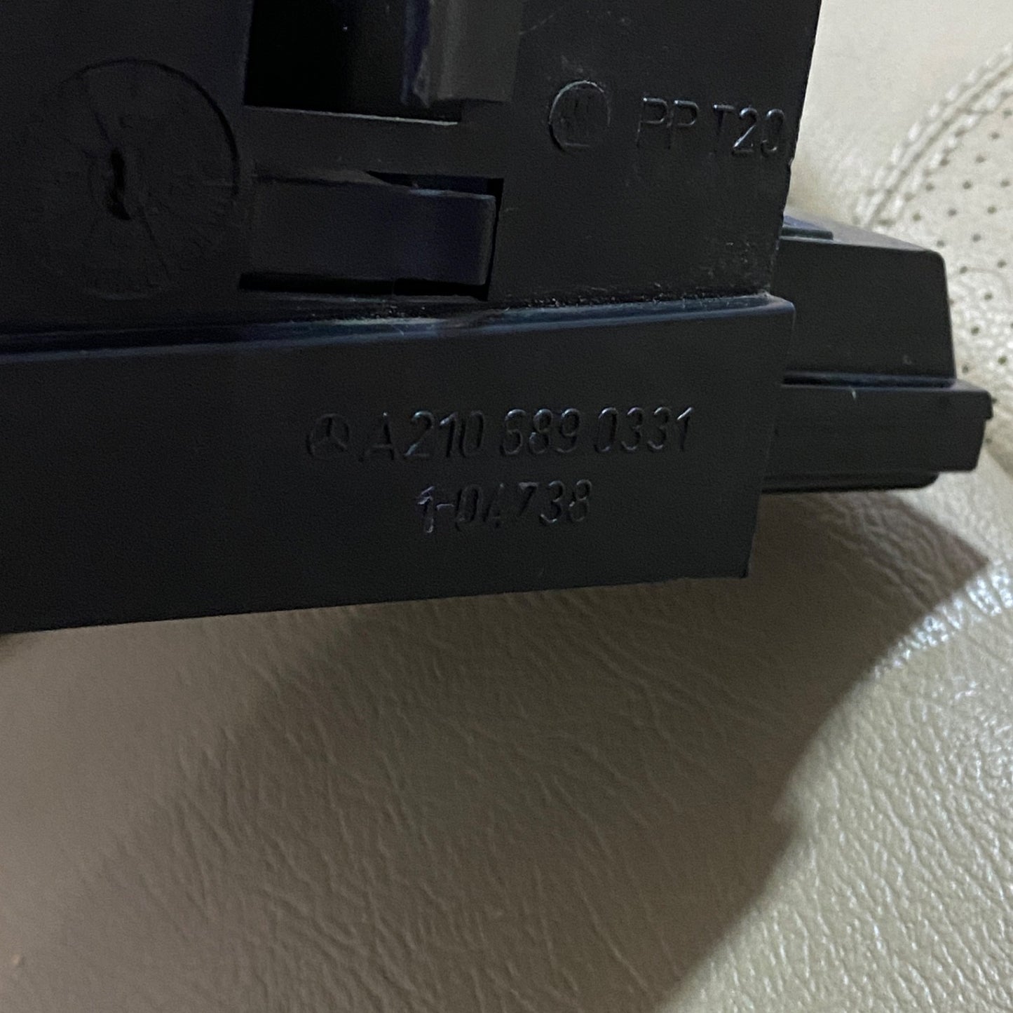 Mercedes E Class W210 E55 Center Console Wood Trim Navigation Climate Control