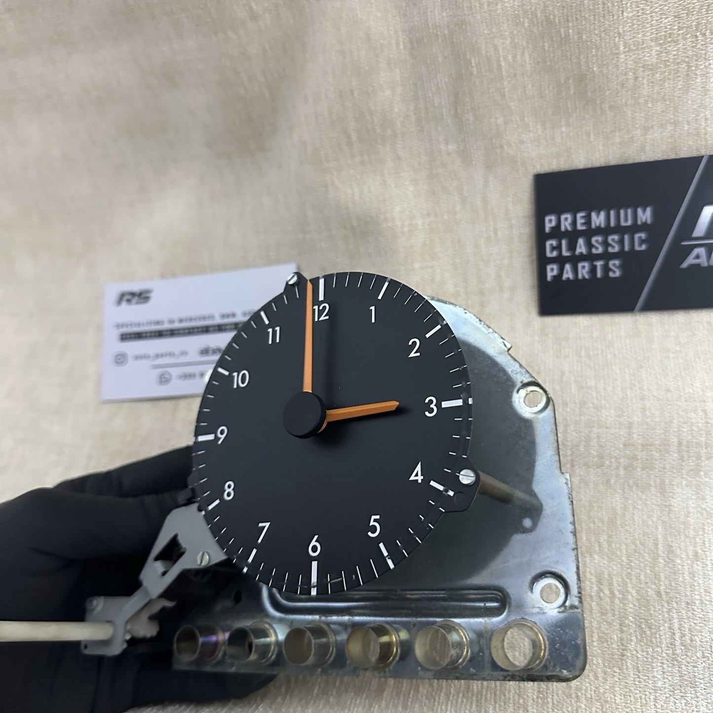 Mercedes Benz 190E 190D W201 Instrument Cluster Clock Gauge 2015420611 OEM VDO