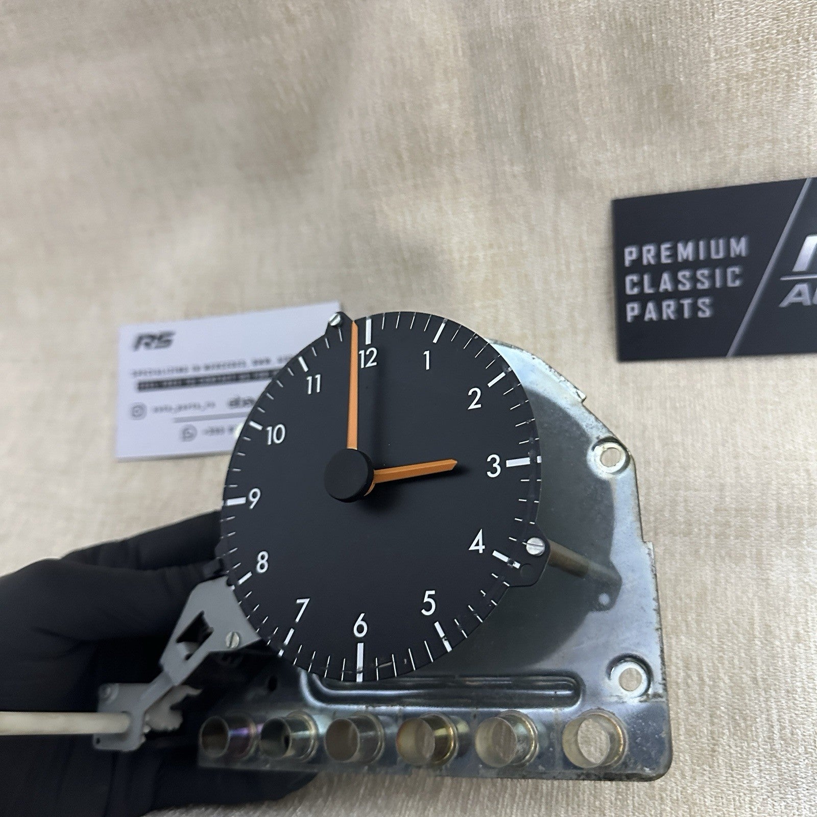 Mercedes Benz 190E 190D W201 Instrument Cluster Clock Gauge 2015420611 OEM VDO