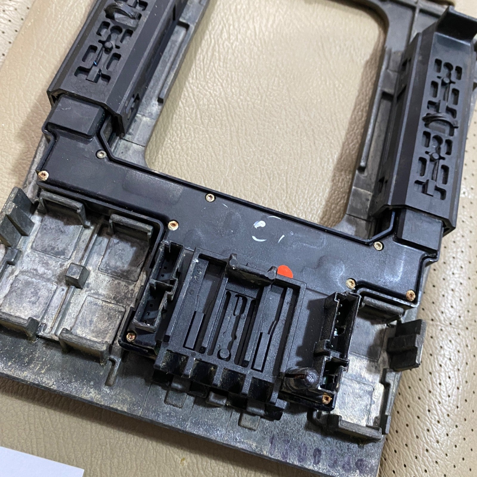 Mercedes C Class W202 Center Console Shifter Trim Burl Wood OEM 2026804139