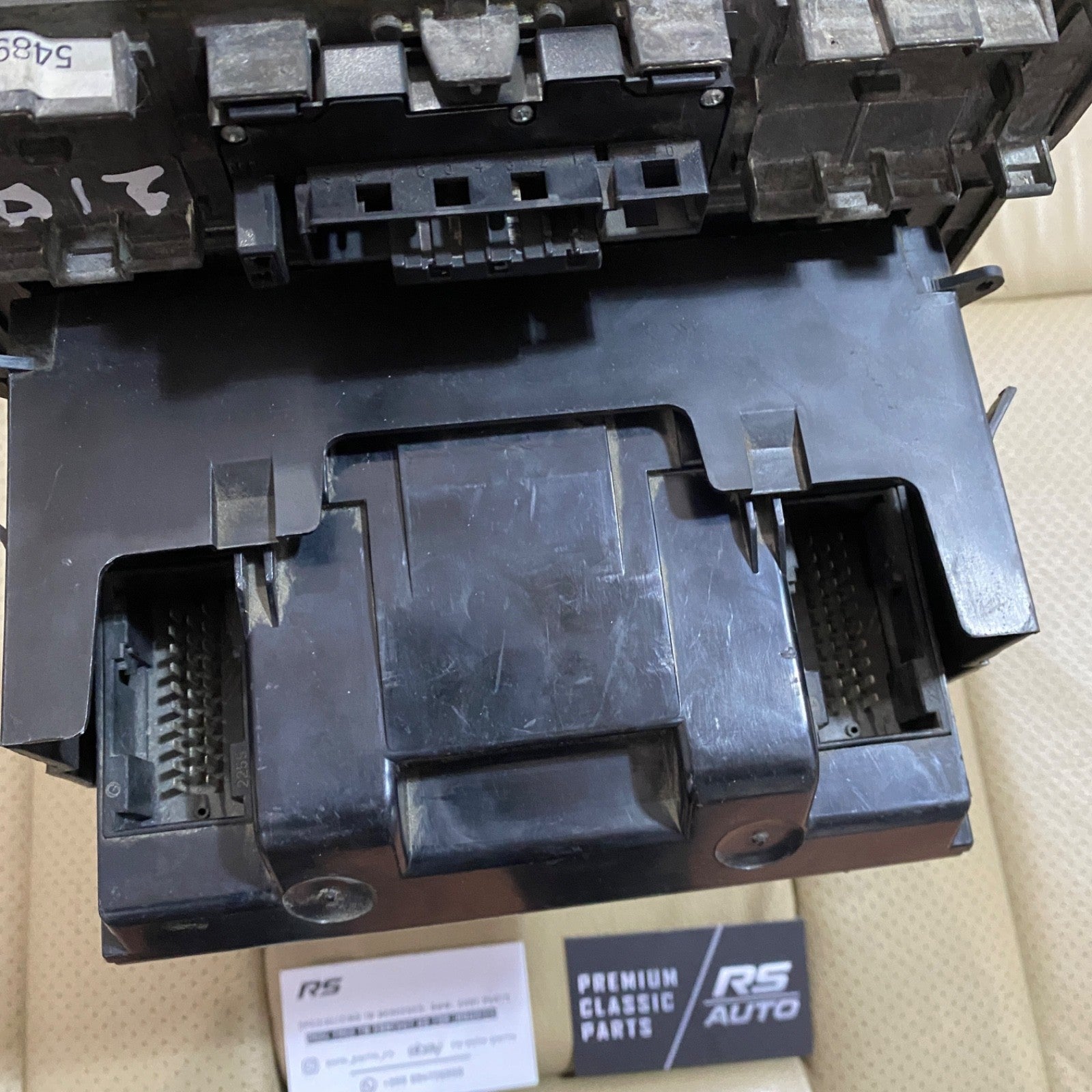 Mercedes E Class W210 E55 Center Console Wood Trim Navigation Climate Control