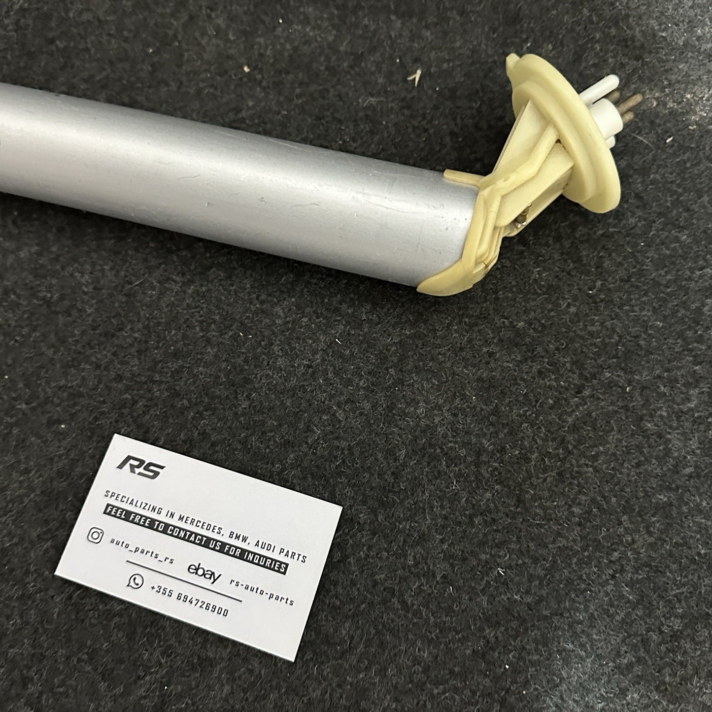 Genuine Mercedes-Benz W201 fuel level sender sensor for 190E and 190D models, VDO part A2015420504, tested and cleaned.