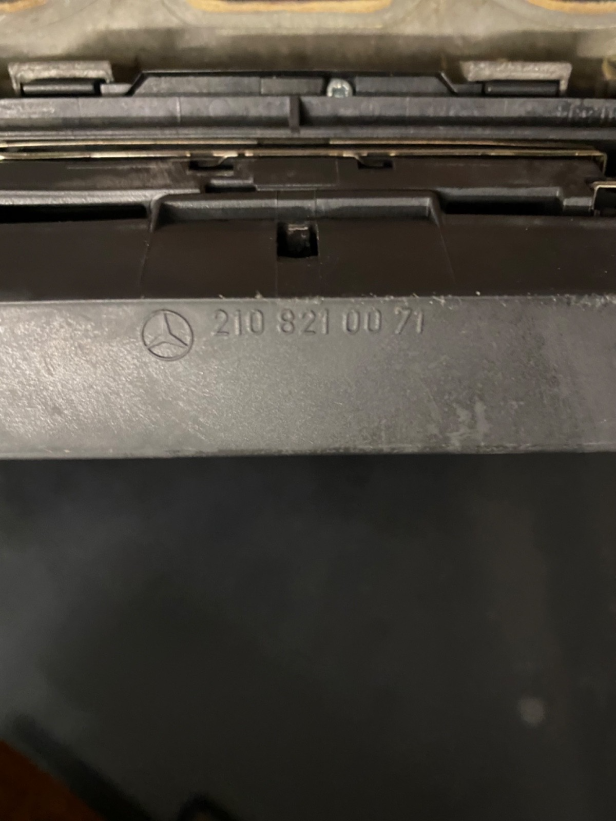 Mercedes C Class W202 Control Switch Trim Burl Wood OEM 2026832808