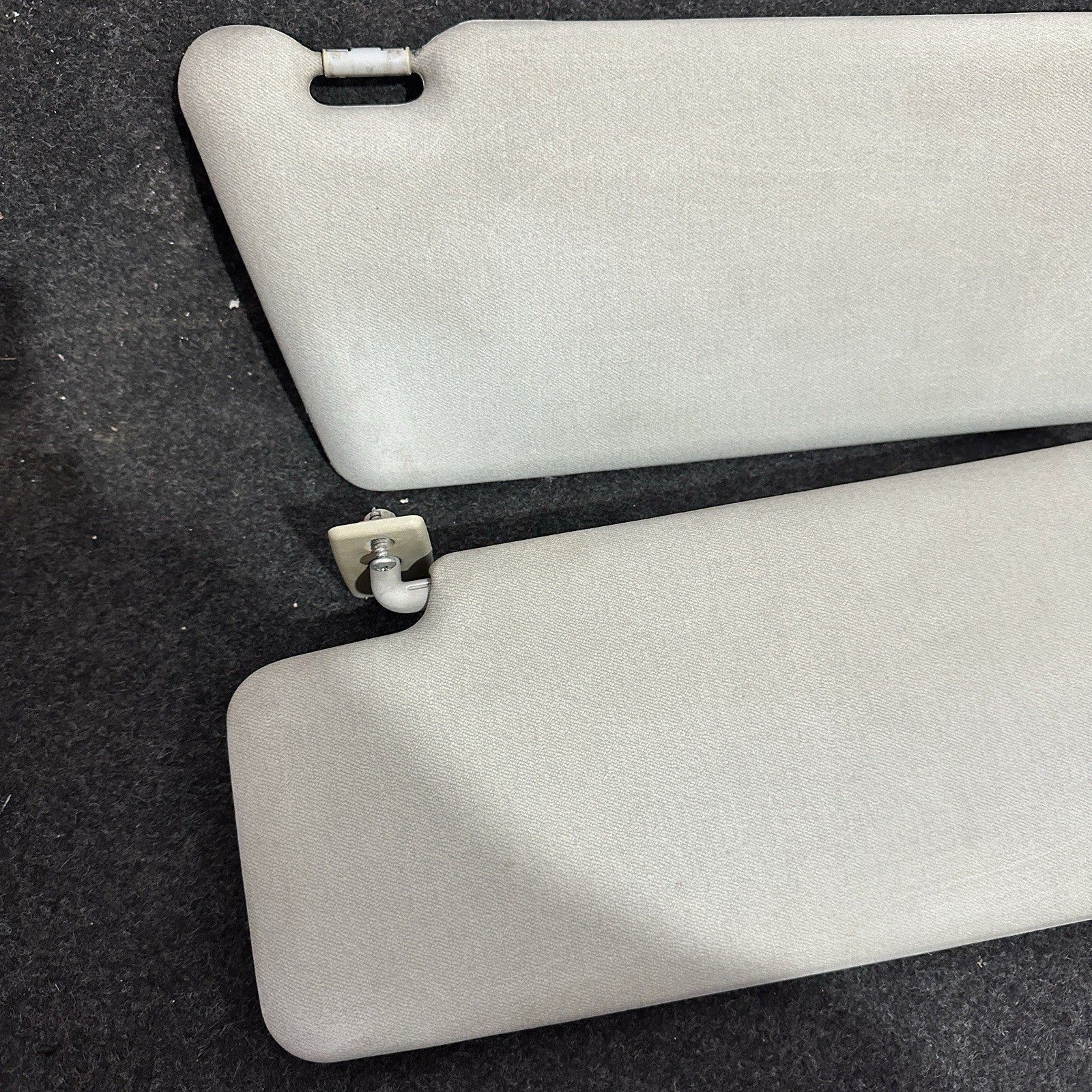 Mercedes E Class W210 W202 96-02 E430 E55 Sun Visor Beige Set With Mirror Light