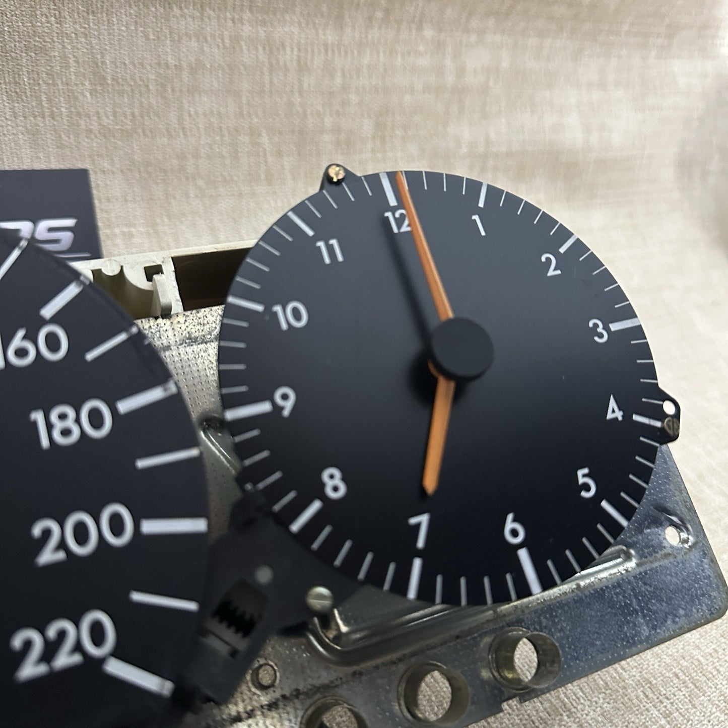 Mercedes 190E W201 Instrument Cluster Set Speedometer 220 km/h Fuel 2015420406