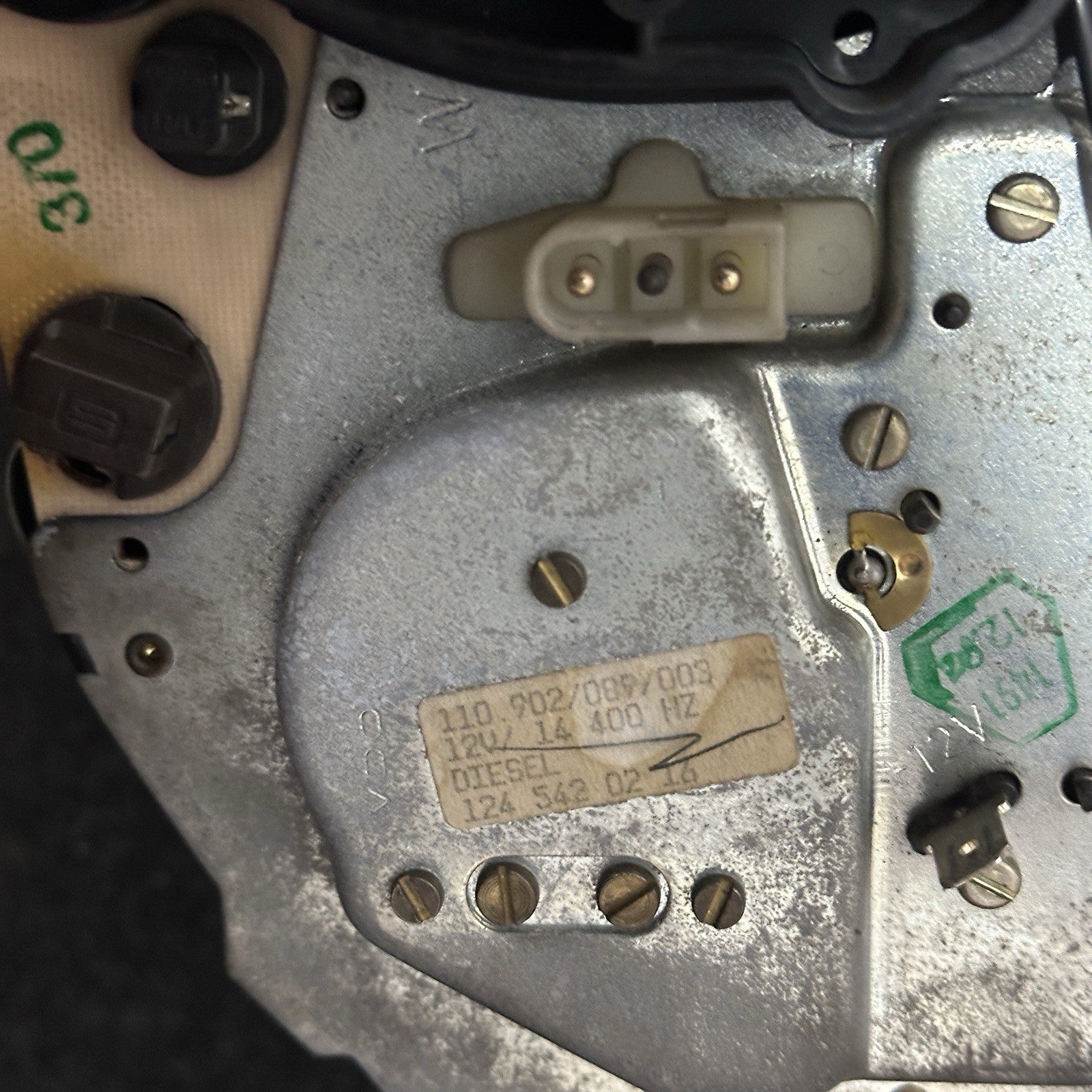 Mercedes W124 250D 300D Instrument Cluster 220km/h 1245429968 Speedometer K=875