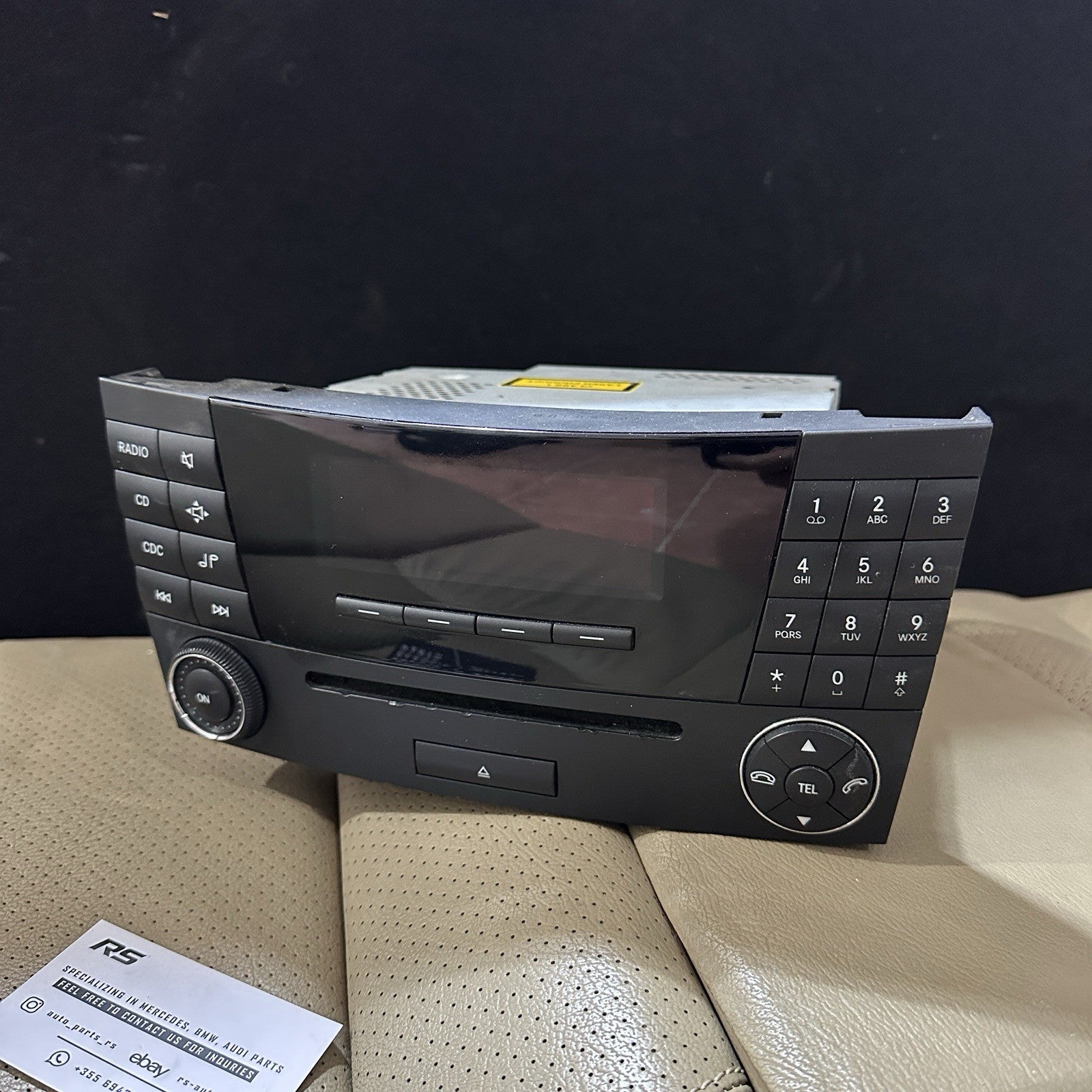 Original Mercedes W211 Radio Bluetooth Audio 20 CD MF2770 E-Class A2118702889