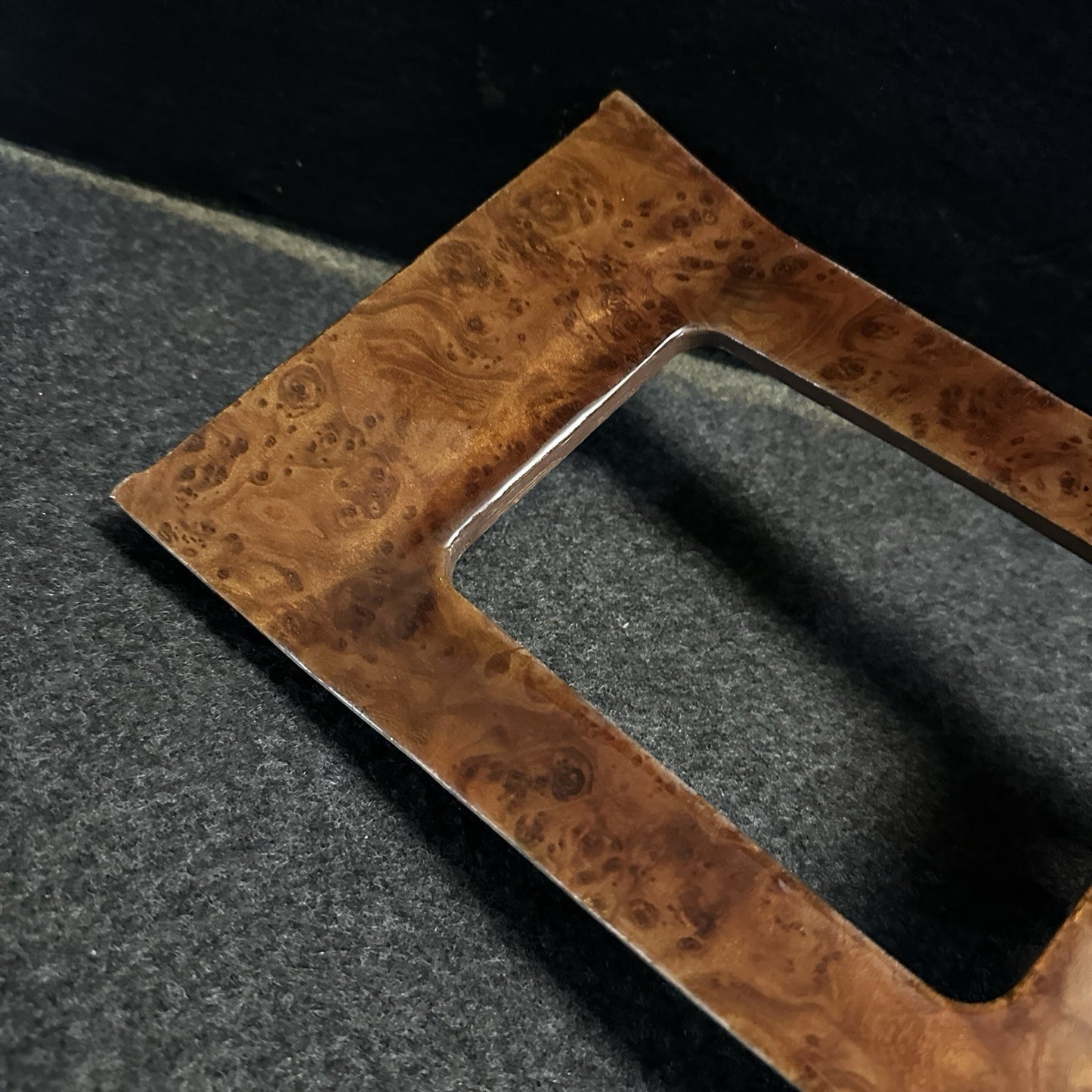 Mercedes E Class W124 Shifter Trim Burl Wood Electric Windows 1246801389