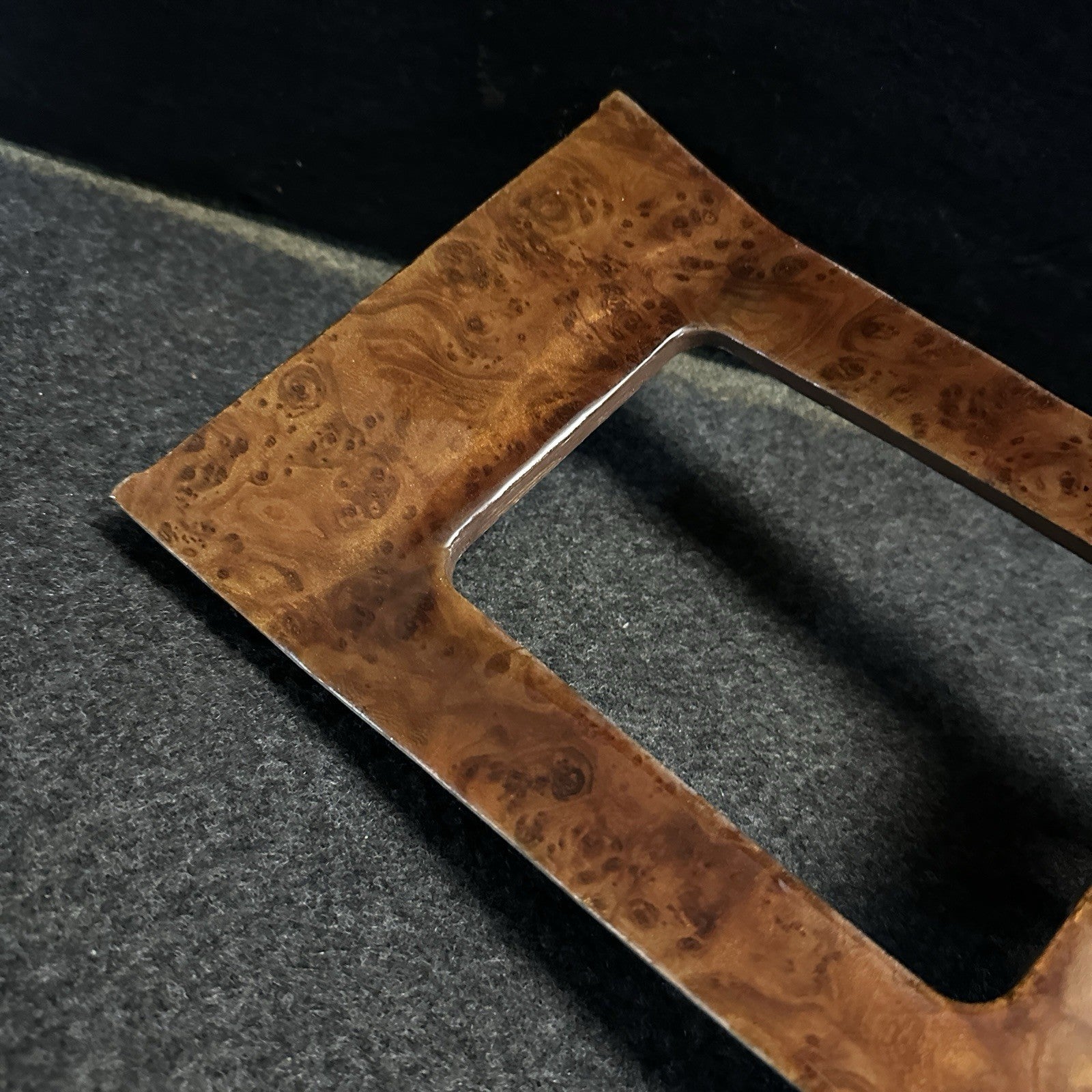 Mercedes E Class W124 Shifter Trim Burl Wood Electric Windows 1246801389