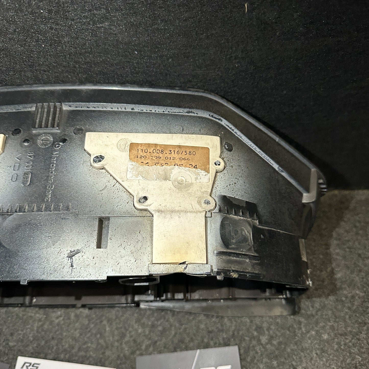 Mercedes Benz W124 S124 C124 W463 Instrument Cluster FRAME HOUSING A0005420387