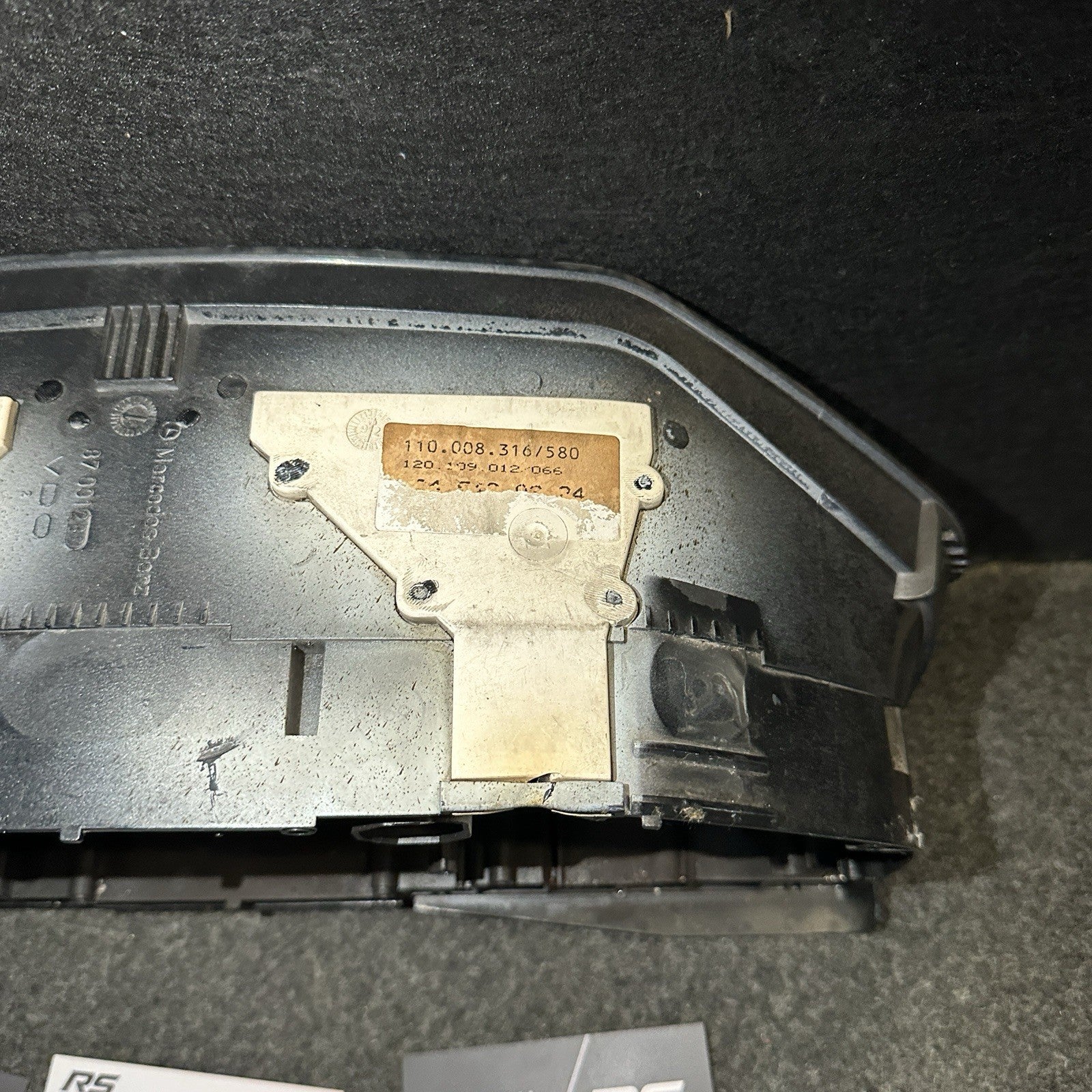 Mercedes Benz W124 S124 C124 W463 Instrument Cluster FRAME HOUSING A0005420387