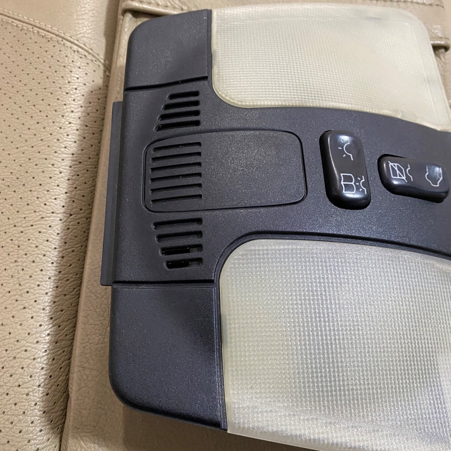 Mercedes E CLK C Class Overhead Dome Reading Light Black OEM 2108202901