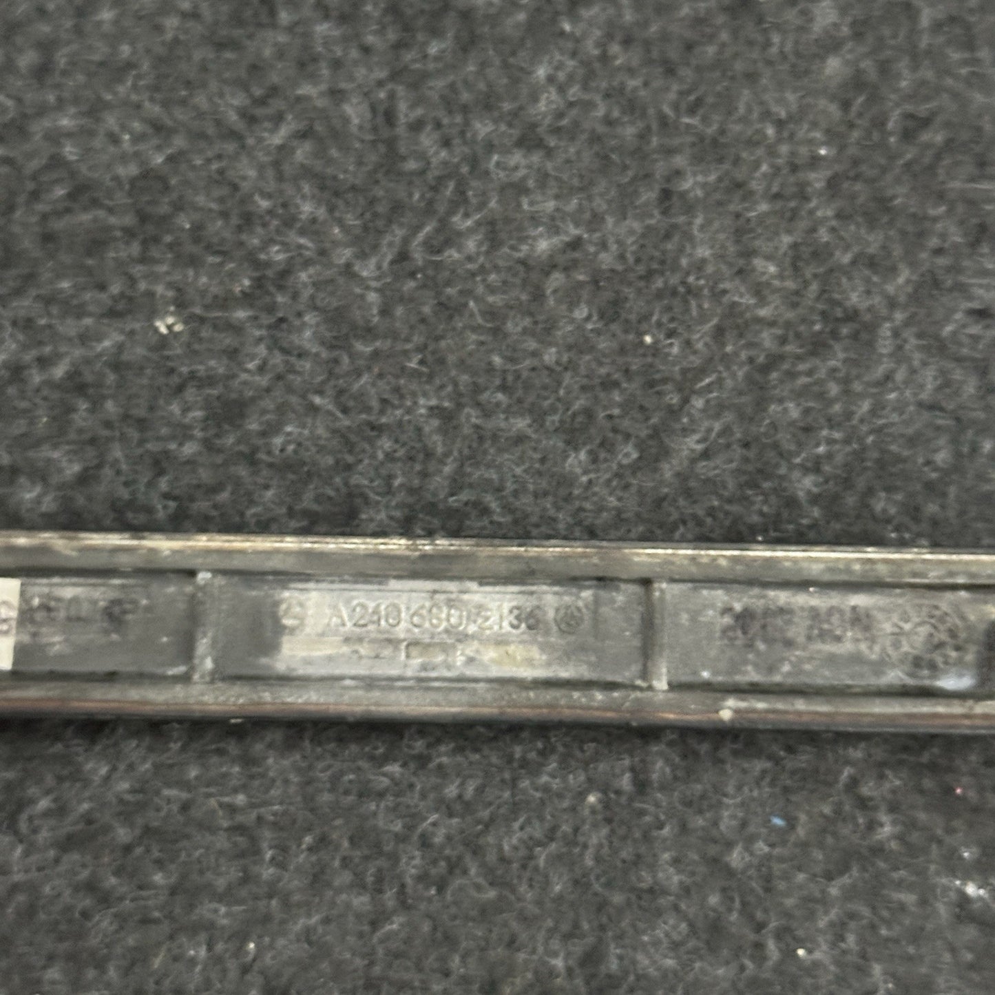 Mercedes E Class W210 E55 Center Console 2Din Wood Trim Navigation 2106802136 OE