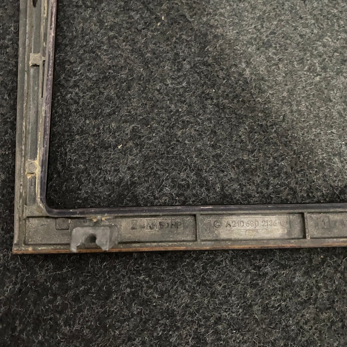 Mercedes-Benz E-Class W210 Center Console Trim Burl Double DIN 2106802136