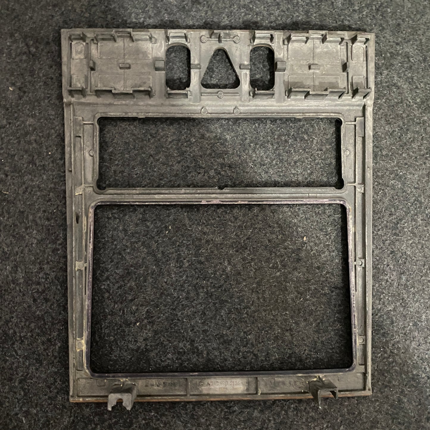 Mercedes-Benz E-Class W210 Center Console Trim Burl Double DIN 2106802136