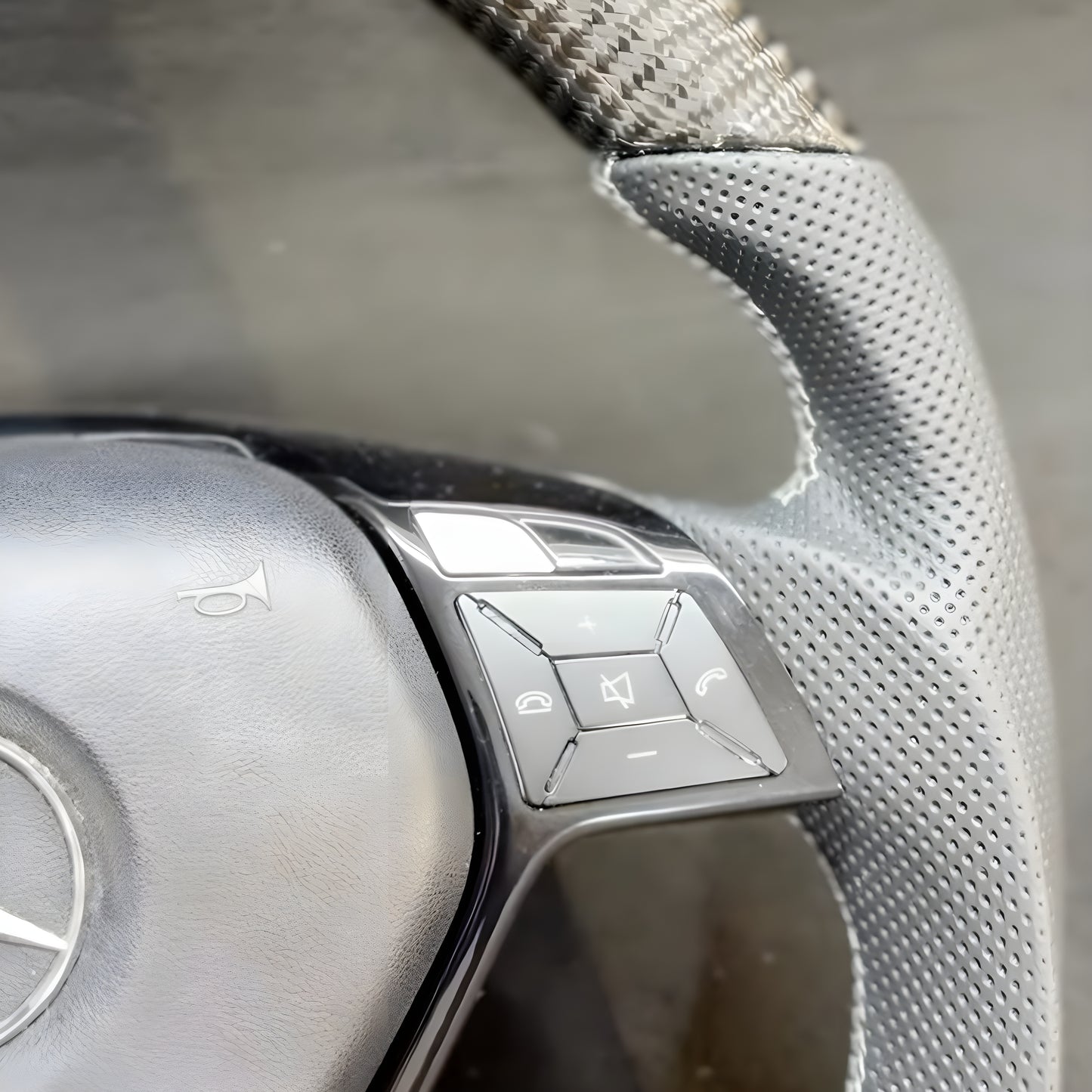 Mercedes Benz AMG Carbon Custom Steering Wheel