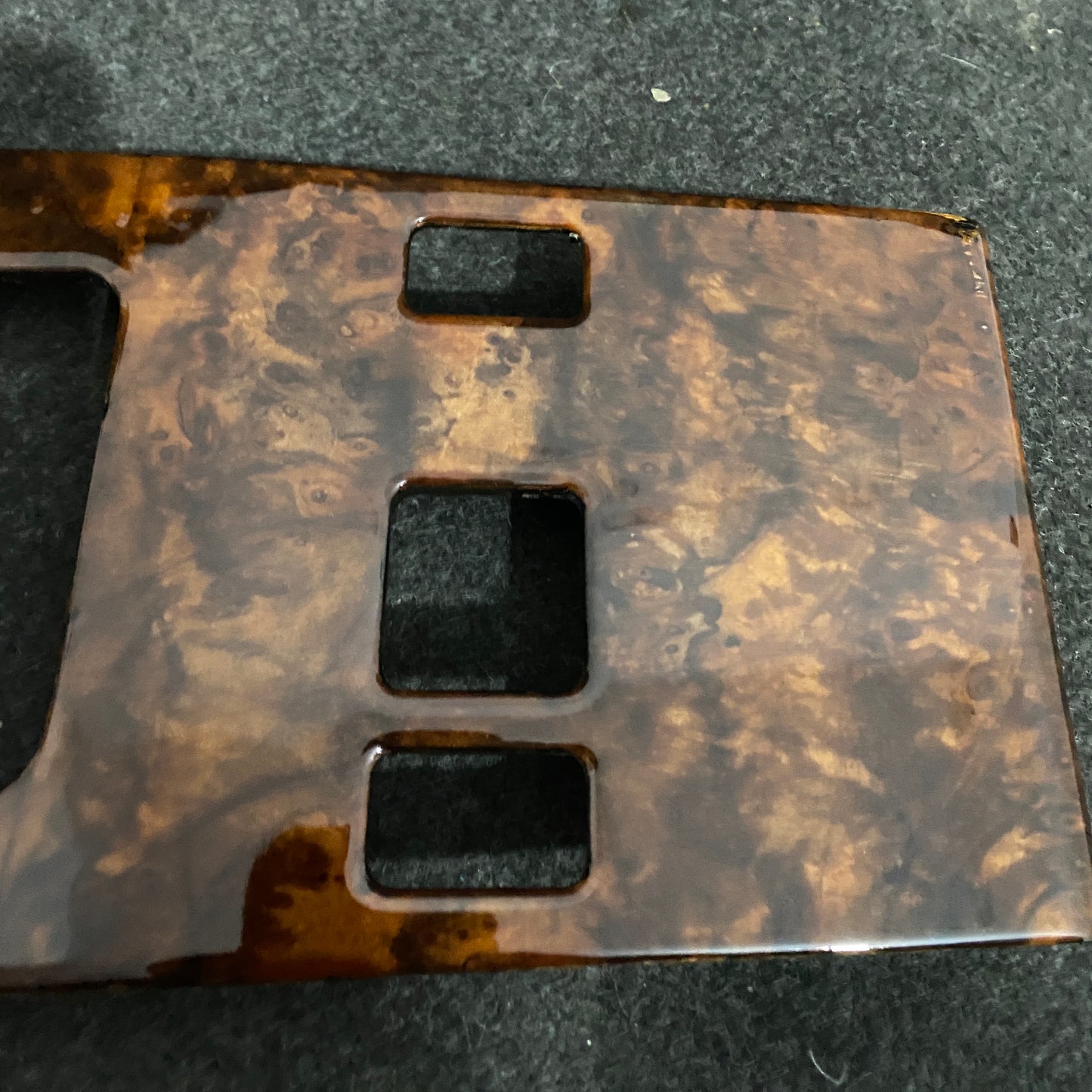 Mercedes-Benz W124 Burl Wood Shifter Trim