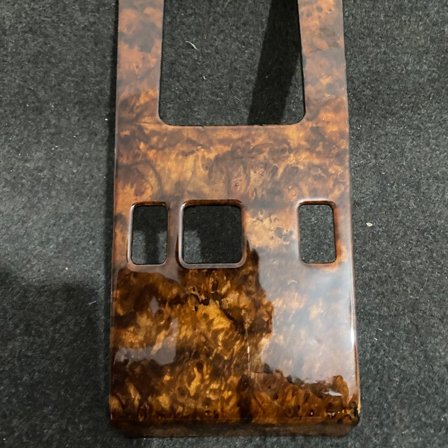 Mercedes-Benz W124 Burl Wood Shifter Trim