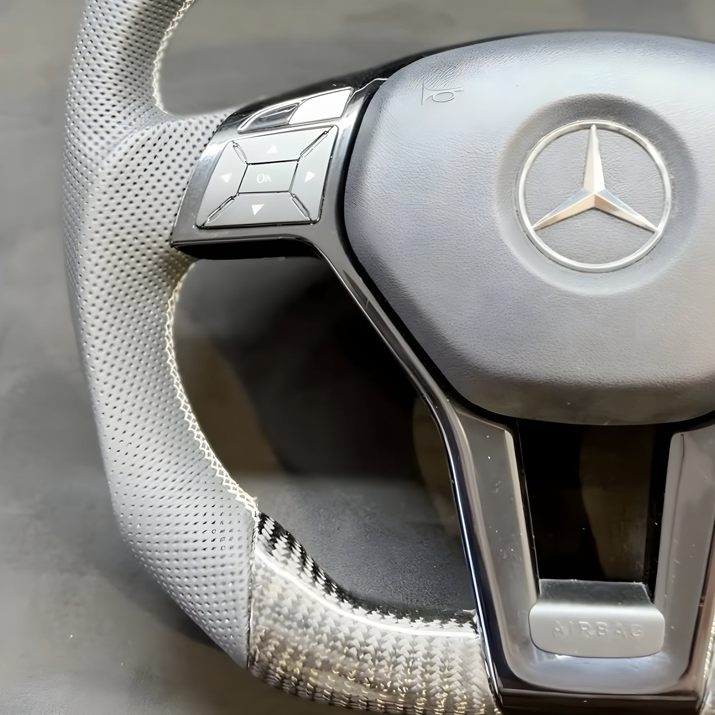 Mercedes Benz AMG Carbon Custom Steering Wheel