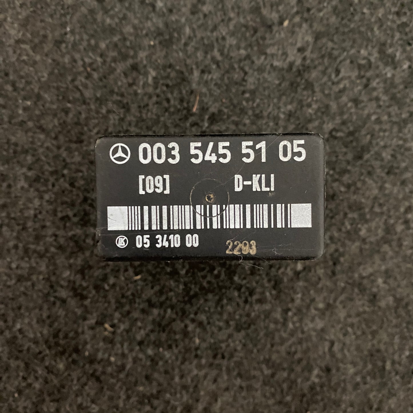 Mercedes-Benz D-KLI A/C Relay W124 W201 W463 0035455105