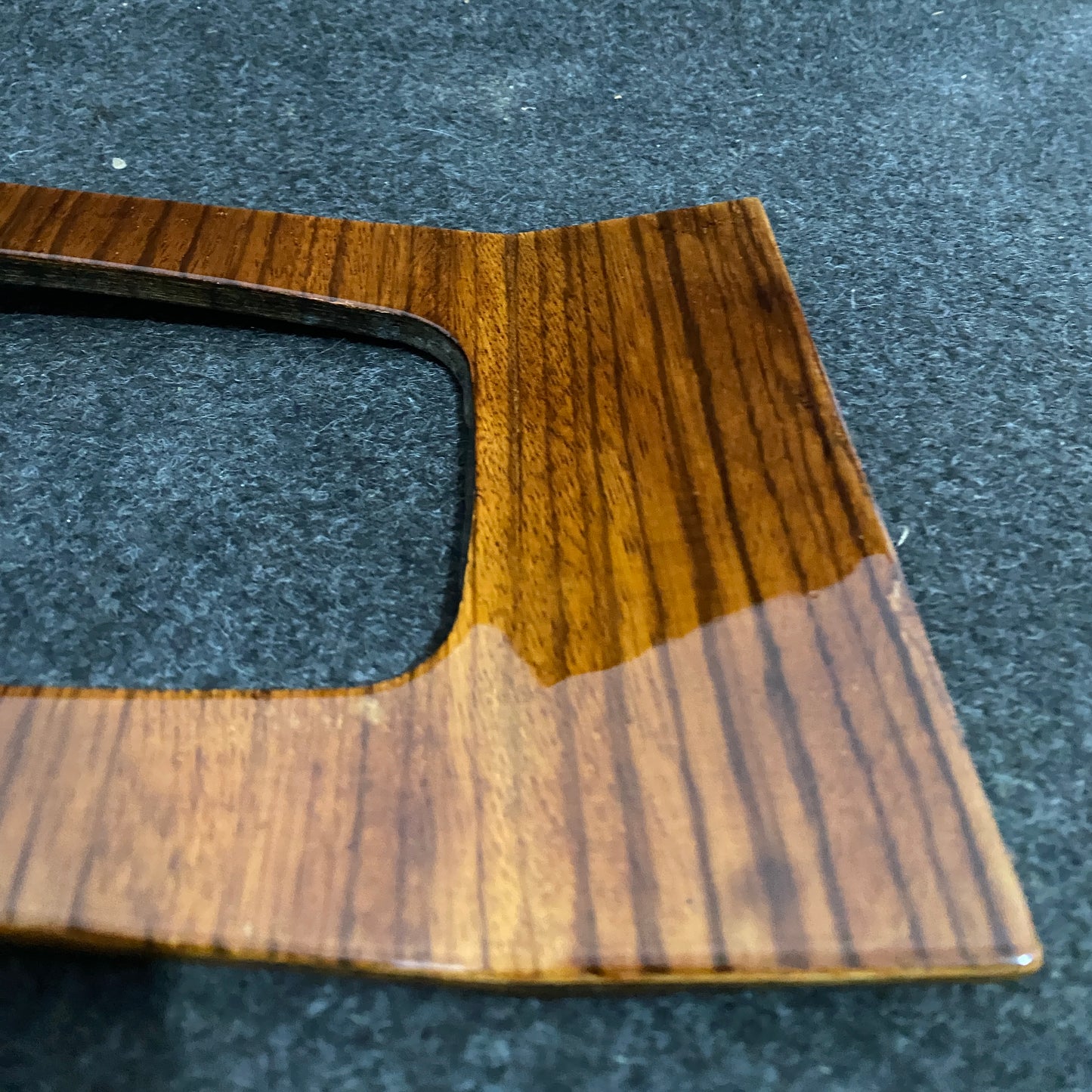 Mercedes-Benz E-Class W124 Zebrano Shifter Trim Pre-Facelift