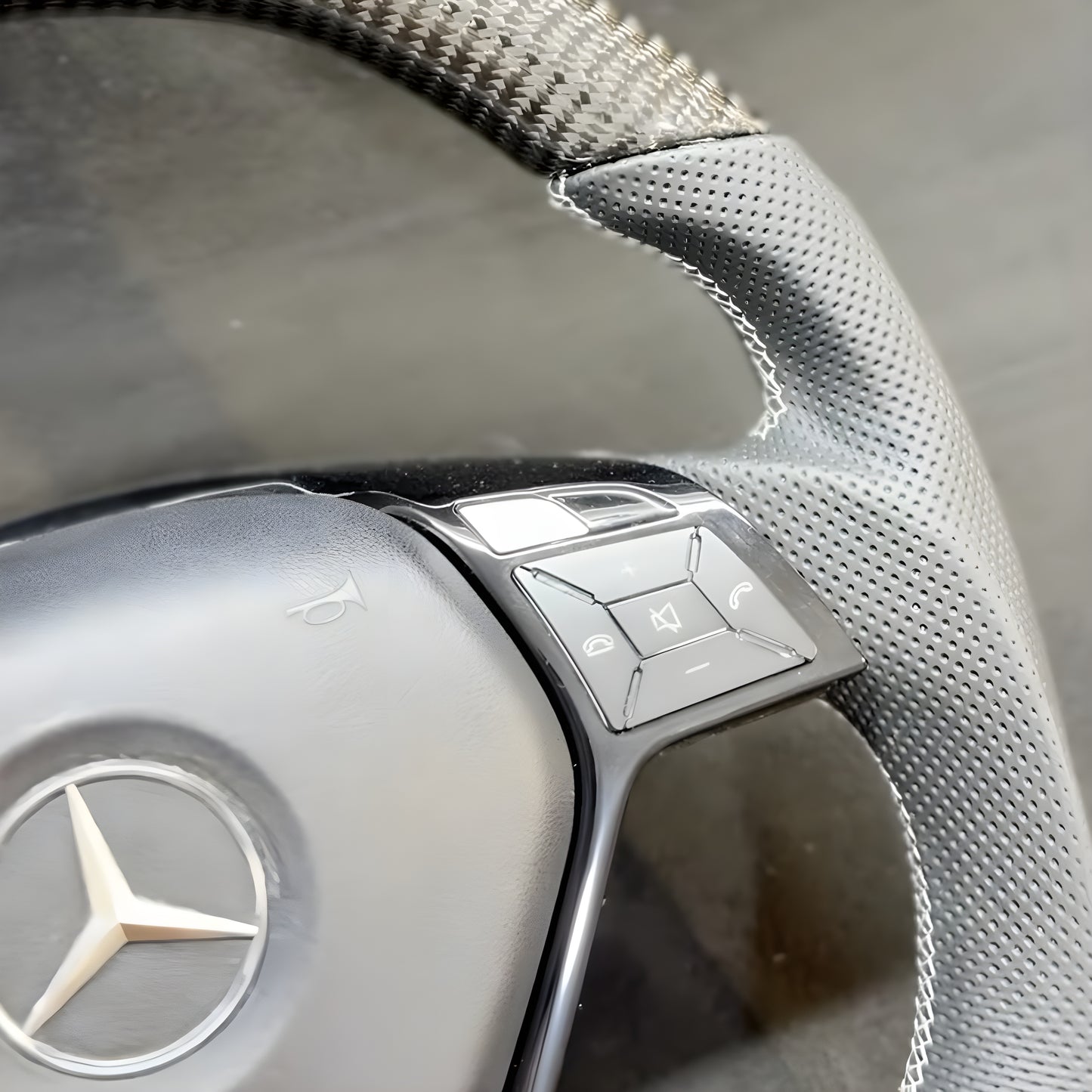 Mercedes Benz AMG Carbon Custom Steering Wheel
