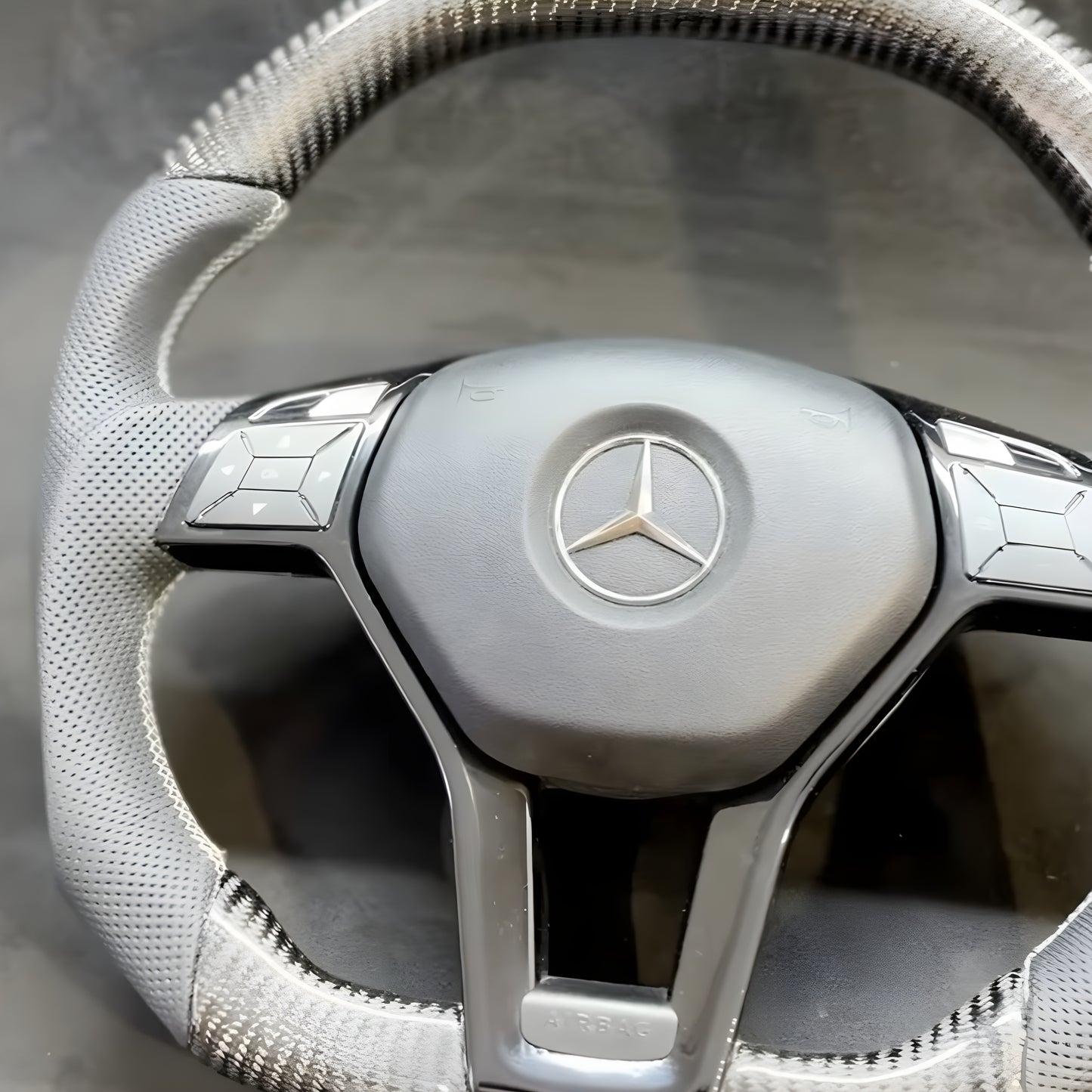Mercedes Benz AMG Carbon Custom Steering Wheel