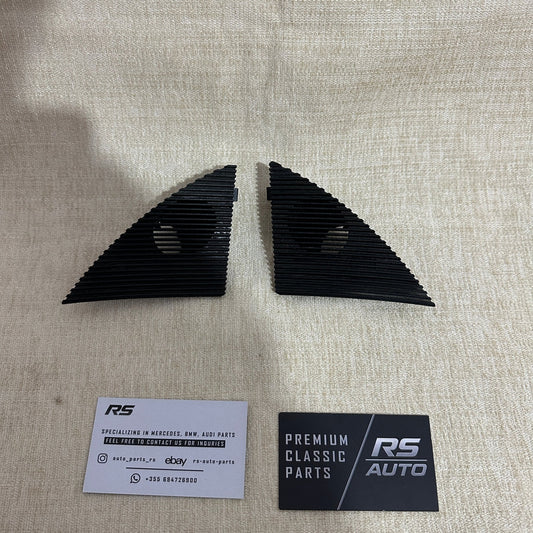 Mercedes Benz W202 C - Class Black Dash Speaker Cover Set - RS Auto Parts
