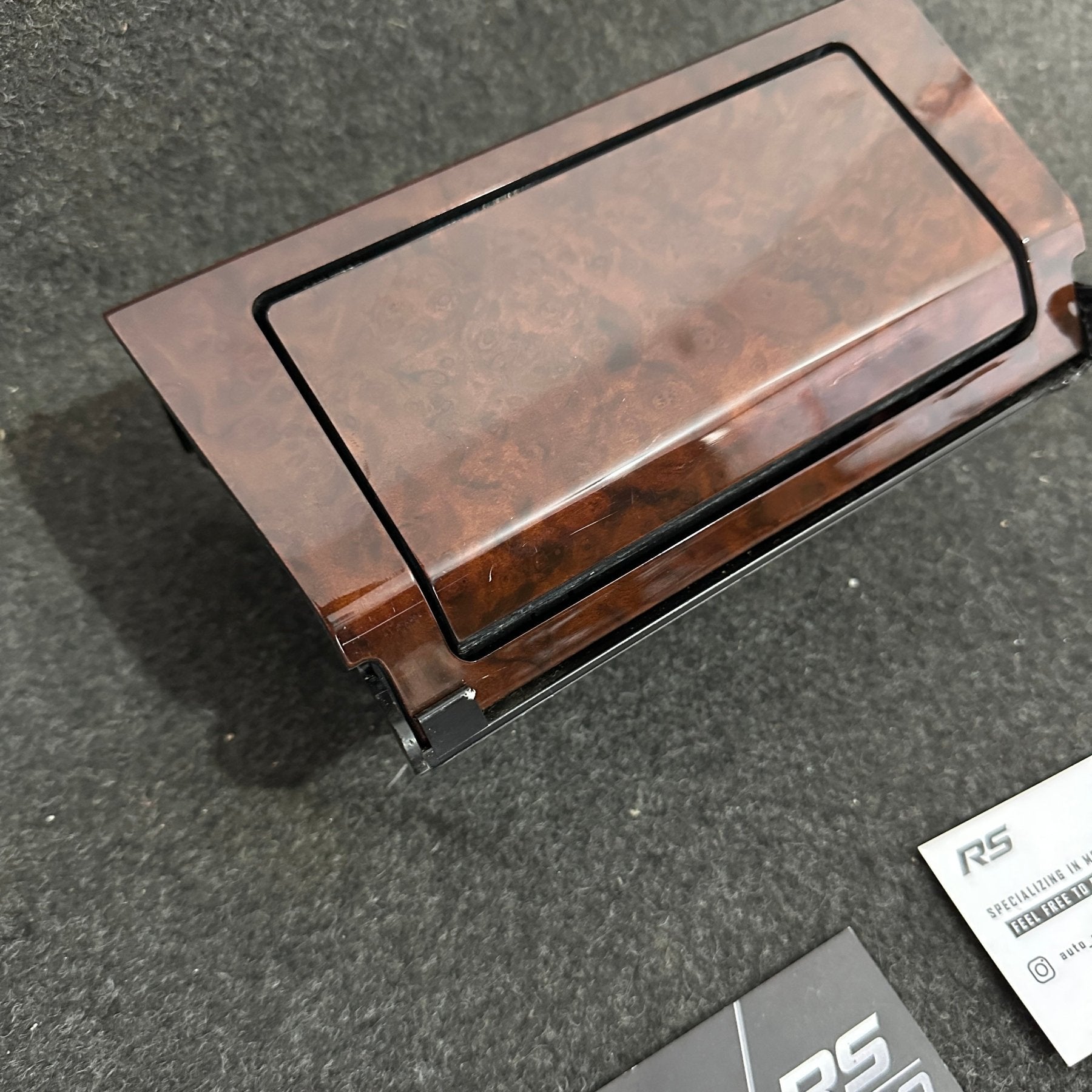 Mercedes - Benz W202 C - Class Burl Wood Center Console Ashtray - Genuine OEM - RS Auto Parts