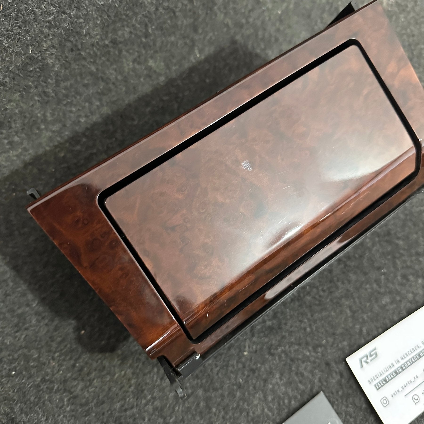 Mercedes - Benz W202 C - Class Burl Wood Center Console Ashtray - Genuine OEM - RS Auto Parts