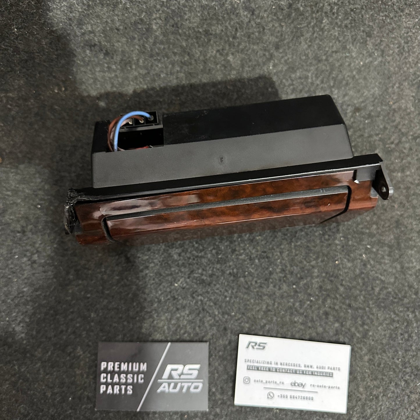 Mercedes - Benz W202 C - Class Burl Wood Center Console Ashtray - Genuine OEM - RS Auto Parts