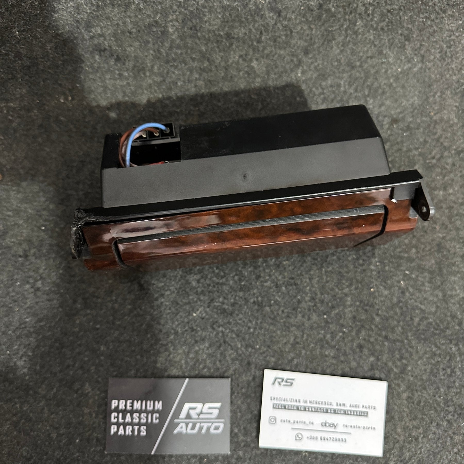 Mercedes - Benz W202 C - Class Burl Wood Center Console Ashtray - Genuine OEM - RS Auto Parts