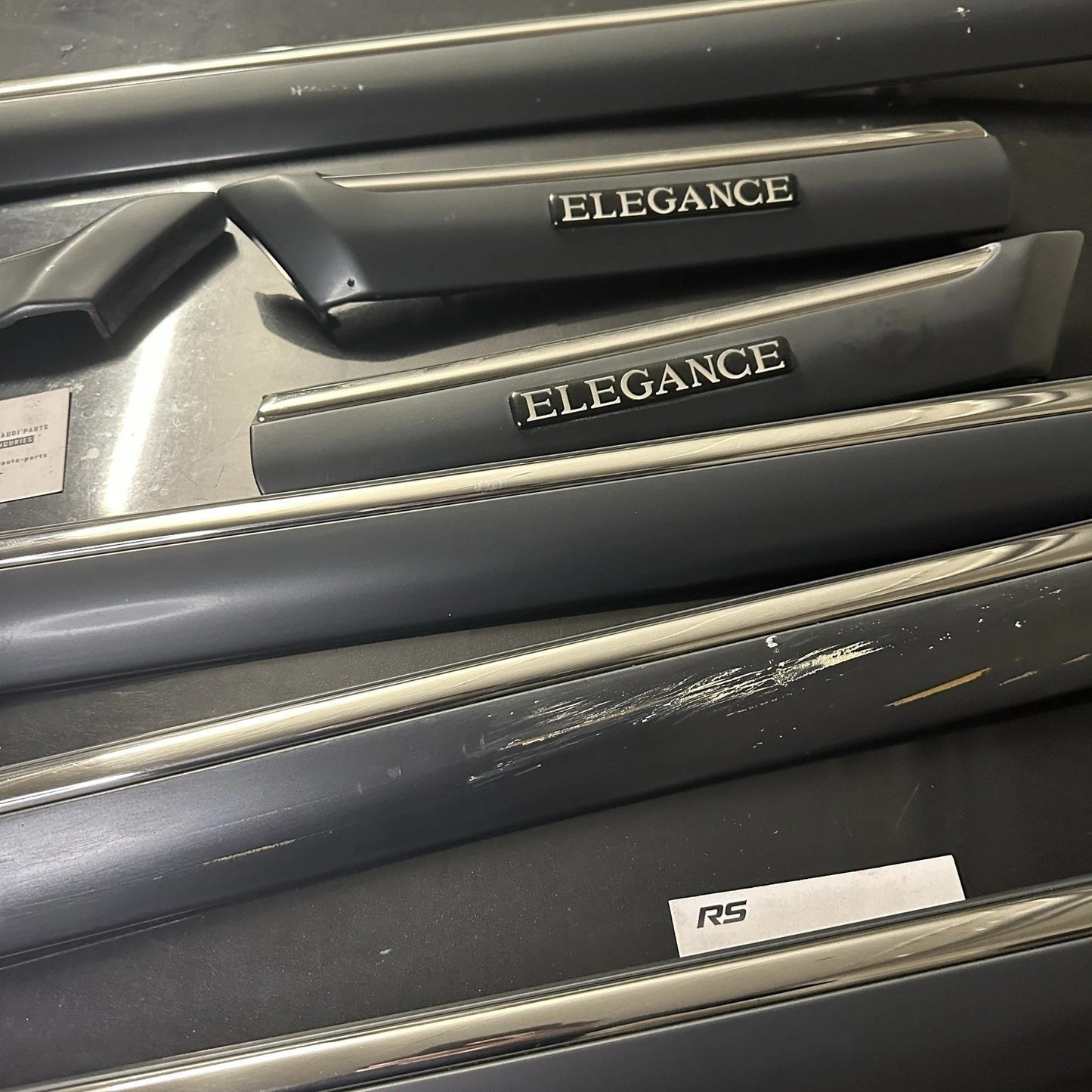 Mercedes-Benz W202 C-Class Elegance Full Exterior Door Moulding Set - 6 Pieces